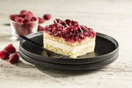Raspberry Eruption Cake