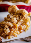 Apple Crumble with Whipped Cream
